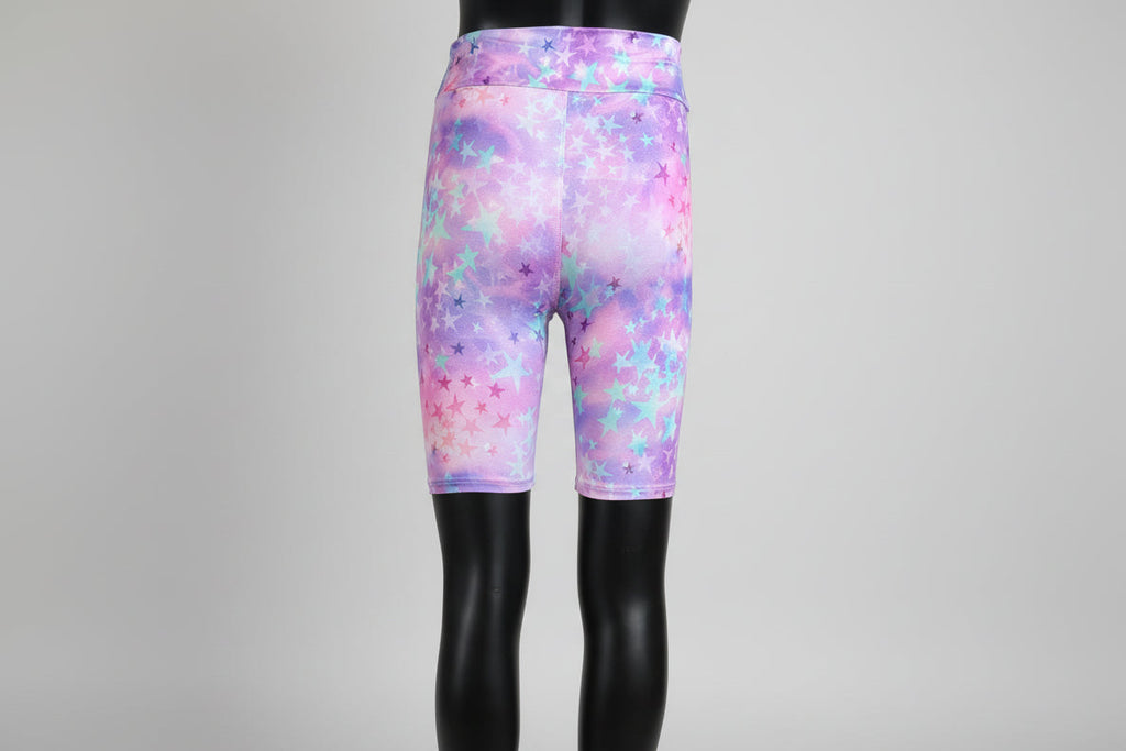 Soft, stretch, girls shorts, choice of pattern & size!