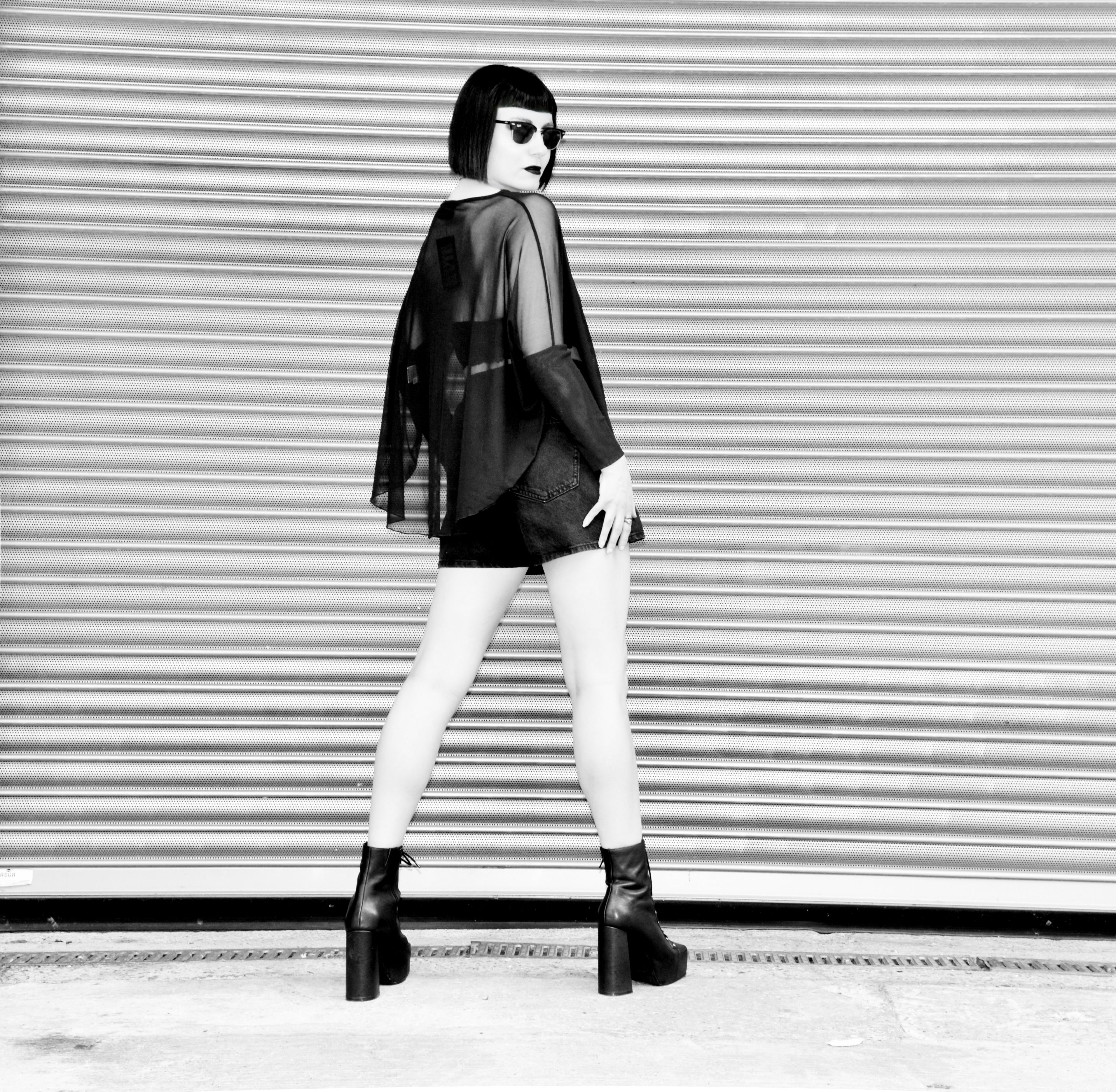Necessary Evil Circe Mesh Top