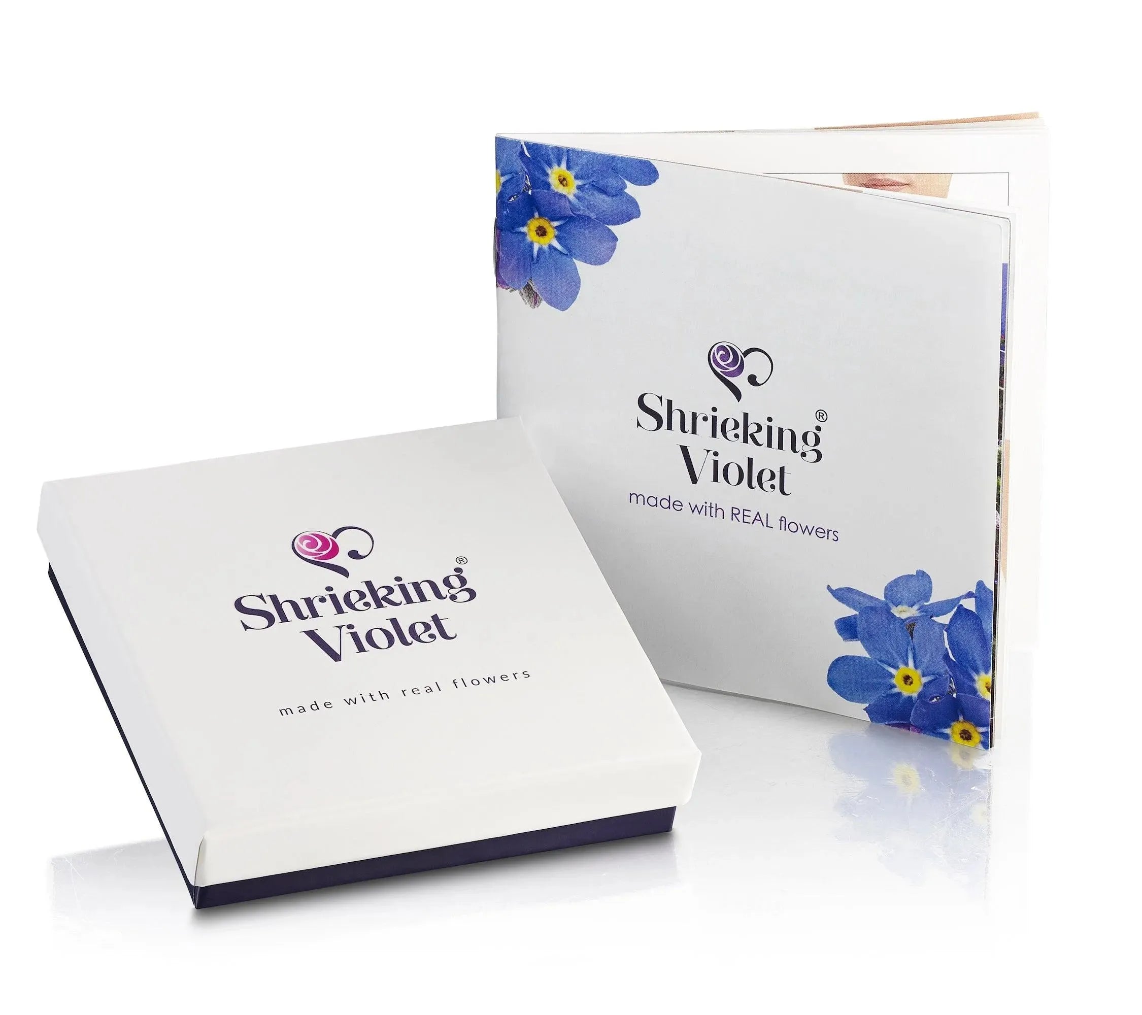 Forget-Me-Not Round Stud Earrings